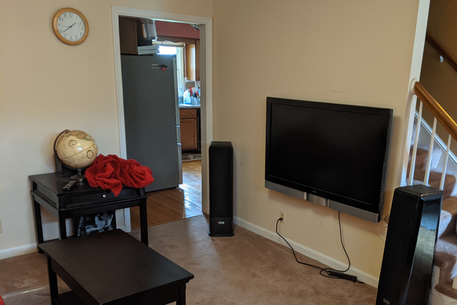 Living Room Second View - 1 Bedroom Available in Spacious House 1.5 miles from UMD Campus