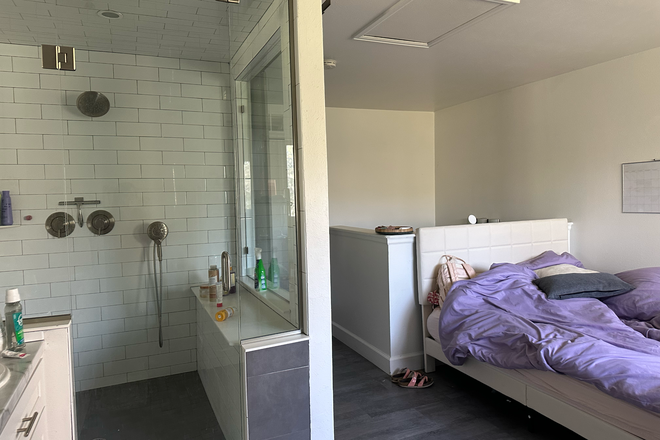 Steam shower - June/August master bedroom lease transfer