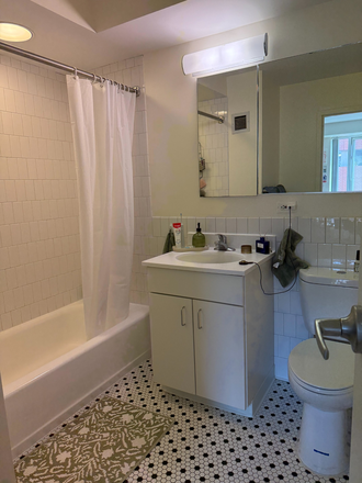 Bathroom - 1BR & 1BA in a 2BR & 2BA apartment