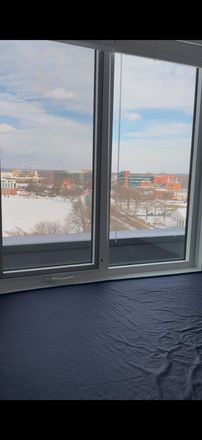 Bedroom View - Union on Knox Apartments