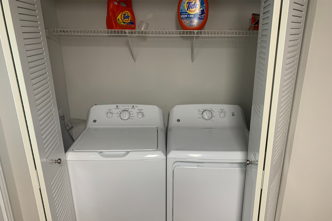 Laundry closet - Peachtree Park Apartments
