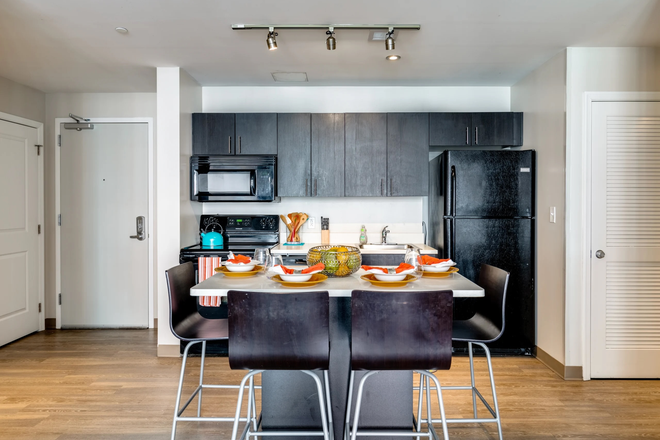 Kitchen - Nine East 33rd Apartments