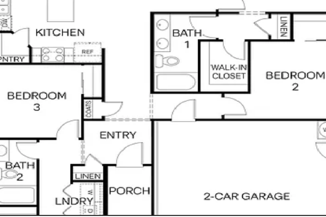 Photo - $2150/Month (4 bedrooms and 2 Bathrooms) House