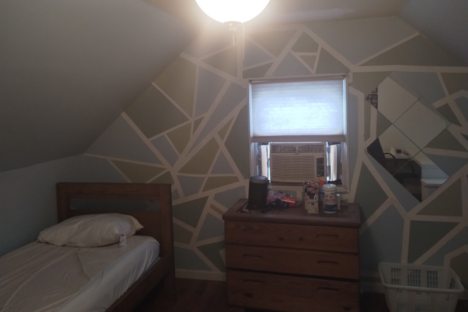 Bedroom - Private loft, entire top floor of house.  Bedroom plus a study