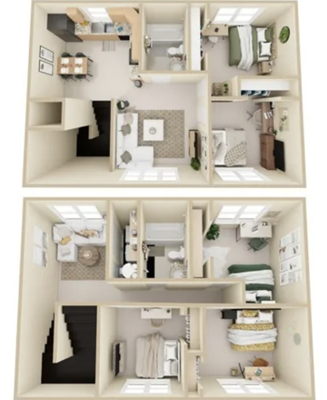 Floor plan - Carson Townhomes