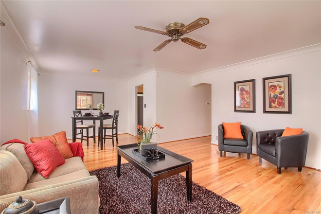 Open dining / living room - Just 6 blocks from Anschutz -- 4 bed, 2 bath home with 2 car garage