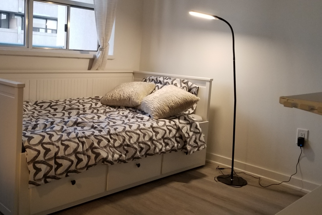 Room A - One furnished bedroom in a 2-bedroom furnished apartments