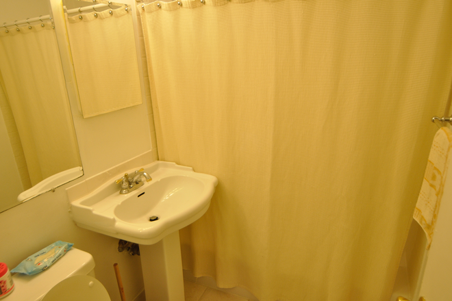 Bathroom - PRIME  ROSSLYN  LOCATION FURNISHED Spacious 2 Bedrooms Apartment  SF Close Rosslyn Metro, GU, GWU