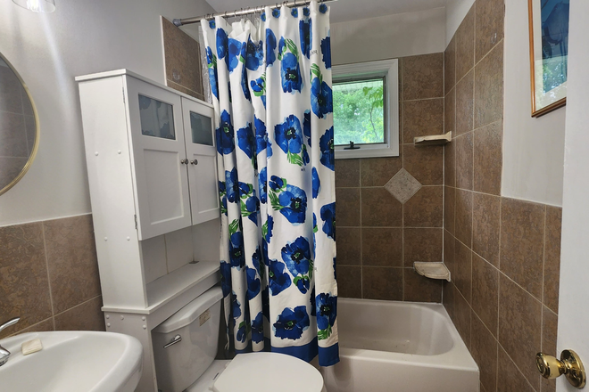 Bathroom - Furnished room w/private bath-Province Line Rd-Princeton Apartments