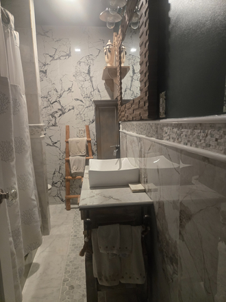 Hall Bathroom - Furnished room for PU affiliate only-Euclid Ave-Kingston House