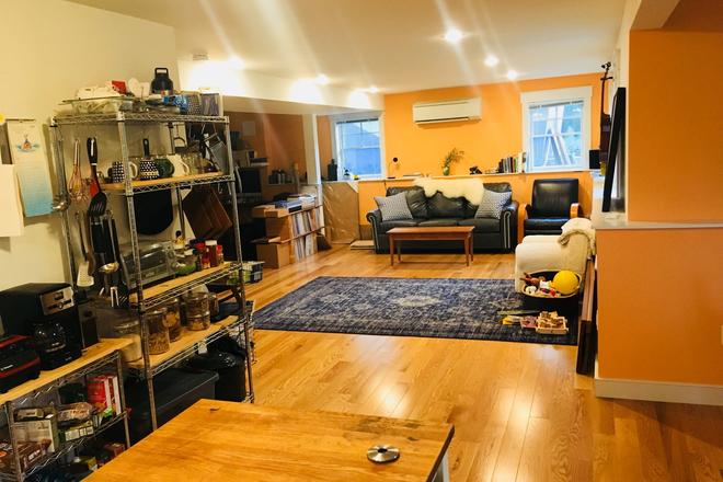 Living room - Beautiful1 Bedroom+ apt in North Amherst- outdoor lovers paradise!