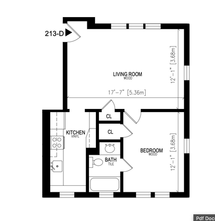 Plan provided by Harvard - 1B1B July Sublet Harvard Housing - Holden Green