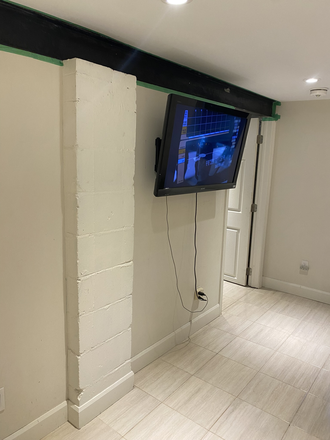TV area - Leaside Basement Apartment