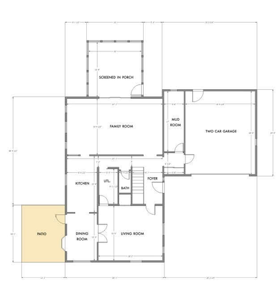 1st floor - 4 BR House - $4200/semester per student:  Walk to Campus!  926 Cedar Dr. Signing now for 26-27