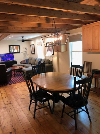 Dining Area - Available for a group of 4! 4 bedroom home in South Kingstown!