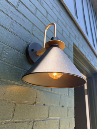 Front door light - Chic North Downtown rental Duplex