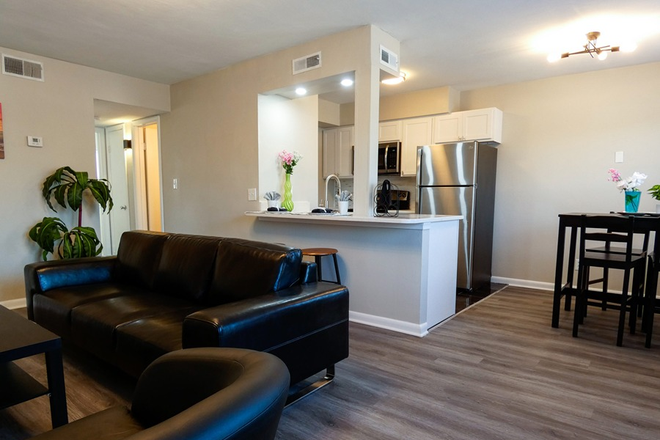 Living room/Dining room - ODUrent Offers NoCo Suites! Apartments