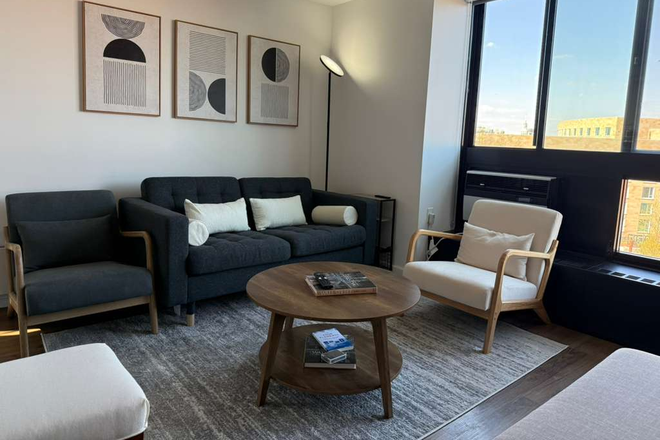 Livingroom - Bedroom in 2BR/2BA at SFP | Fully Furnished | Private Bathroom | Wheelchair Accessible Apartments