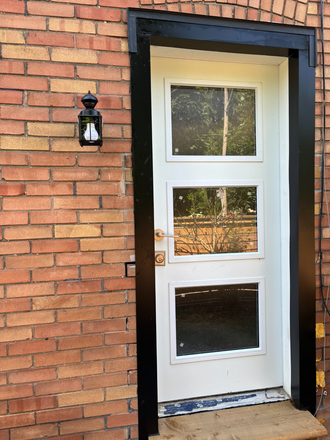 Apartment Suite Exterior Door - Brand-new 1 Bedroom Basement Apartment with private laundry in Greektown. All utilities incl.