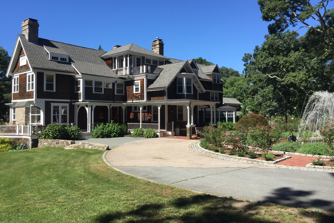 Entrance to the house - Separate 1 Bedroom Apt-Unit #2, 70A Broad Rock Rd, Wakefield, RI 02879  In 8000 square foot mansion