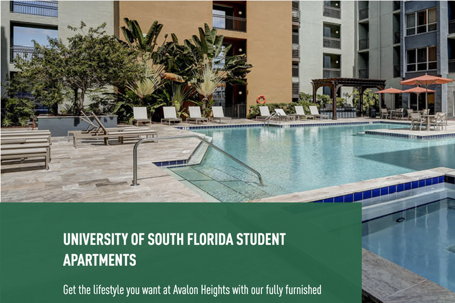 Pool - Avalon Heights Apartments