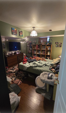 Bedroom - 1bedroom basement apartment with den, unfurnished kitchen and washroom, separate entrance