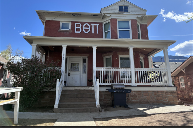 Overall house - Beta Theta Pi Fraternity House. 1028 Pleasant Street. Core Properties