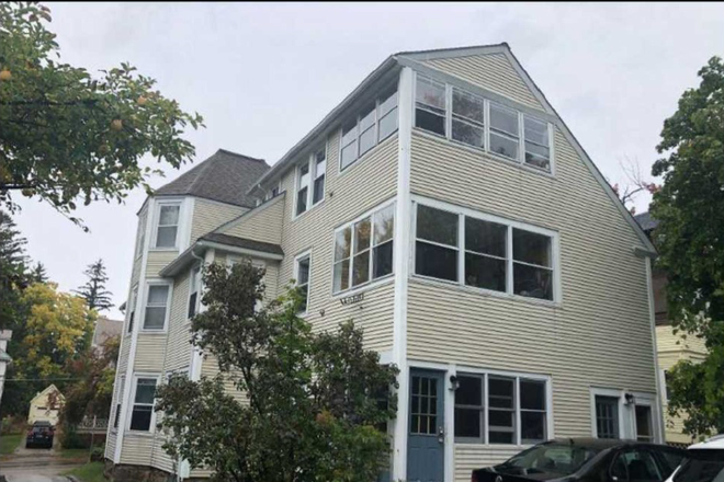 Back - 3 BR Apartment, close to campus, hospital & downtown. 2 off-street parking spaces.