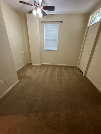 Bedroom with ceiling fan - 335 ELM ST NW, Washington, DC, 20001, Apt # 2, approximately 4 blocks from Howard's Campus.