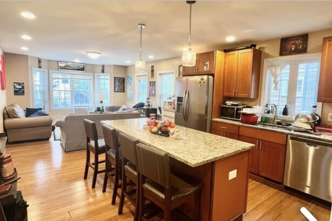 Kitchen & living room - Furnished Apartment on the Hill