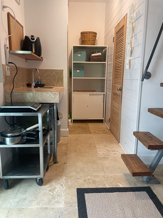 Kitchen hall way - Private loft, all included, internet, electricity
