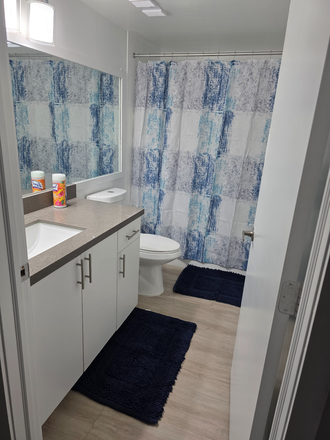 Personal bathroom - Flats on the Greens Apartments