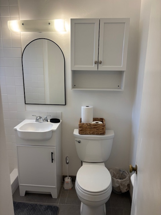 Newly remodeled master bathroom - Cozy comfortable two-bedroom house.