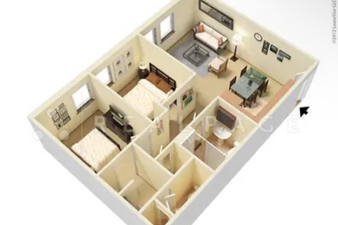 Layout - River Market Apartments