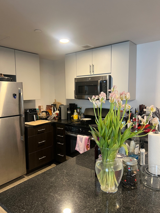 Kitchen with appliances and dishwasher - *DISCOUNTED* LightView Single Room Female Summer Sublet Available