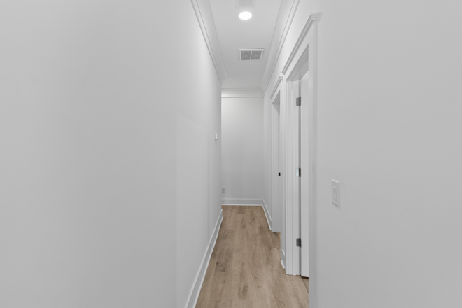 First floor hallway - Beech Ave close to campus House