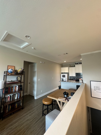 Kitchen/Living Area - 1606 Lenert Circle, Garage Apartment, 0.5 Miles from Campus