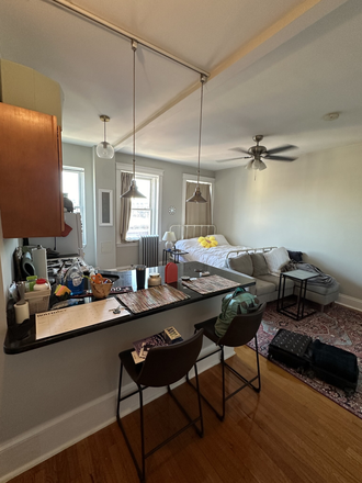 living - STUDIO ON COMM AVE! AVAILABLE 6/1/25! Apartments