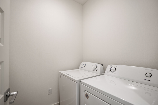 In unit washer & dryer - The Harbor at the Barracks Apartments