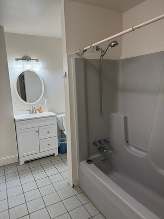 Bathroom - 2 Bedroom I Bath with full basement and washer, dryer and dishwasher 1 off street parking spot Duplex