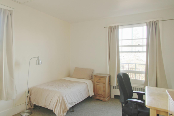 Bedroom - Light-Filled Private Corner Room with Bay Views 1 Block from Campus Utilities Included Rental