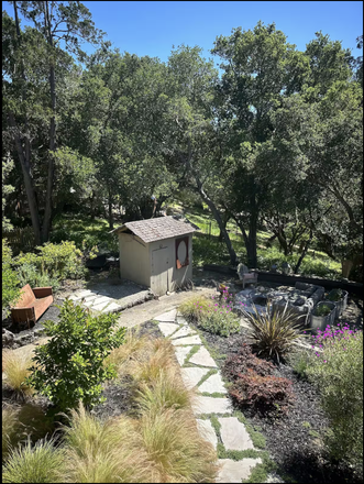 Backyard and View from Den - Light-Filled Retreat in Coveted Upper Rockridge House