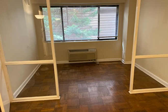 Bed Area Unit 1 - One unit available Dec 10  thru June 30, 2026. Studio Apartment in the GW campus area. At The