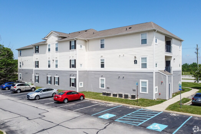 The back of the building - Alight West Lafayette Apartments