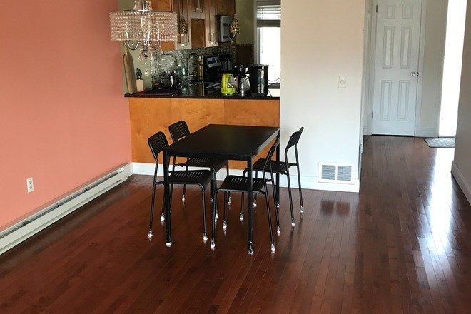 Living room - Bedroom for Rent—Winston Court near Old Belchertown road and Hampshire Athletic Club Apartments