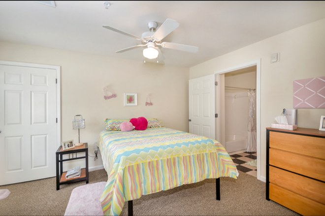 Bedroom - A-1 Eagles Landing Furnished Apartment Suite (female)