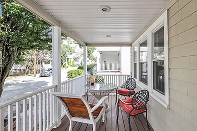Porch - 30 Chetwynd Rd Apartments, Somerville. NO FEES