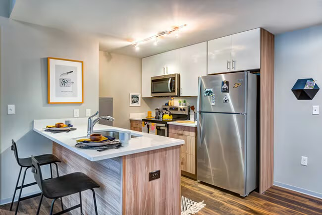 Kitchen - Rise on Chauncey 4x4 Fall 2025 Sublease
