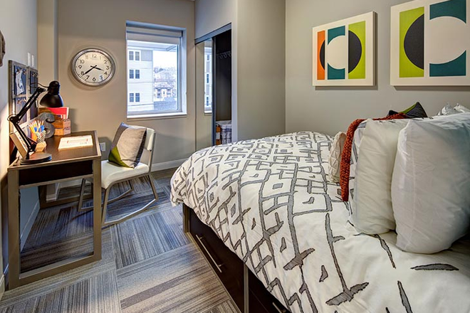 Bedroom - UPoint Apartments