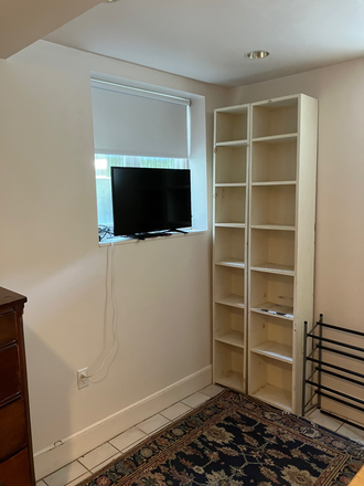 TV and Shelving - Huron Ave. with View of Fresh Pond Reservation Condo